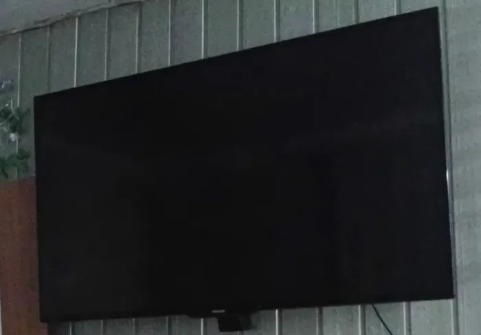 Smart TV Samsung50-liga normal tela preta sem imagem valor$300