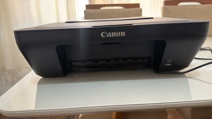 Impressora canon funcionando