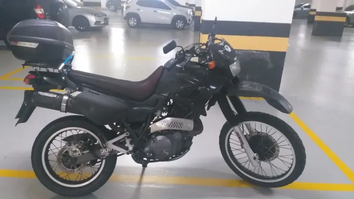 XT600e pronta para rodar
