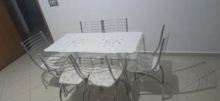Mesa de jantar 6 lugares