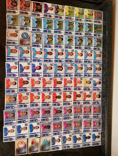 89 figurinhas Uefa Champions League 2011/2012