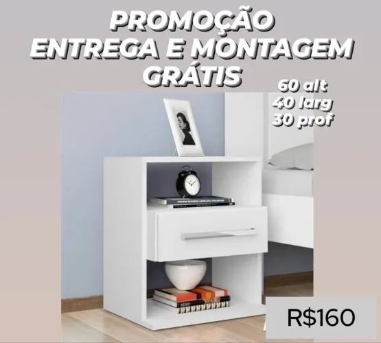 Criado mudo em MDF promoção temos outros modelos