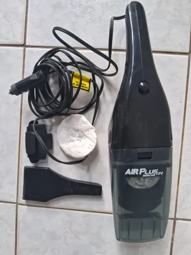 Aspirador de Pó para Carro 12 V 70 W Air Plus Schulz Automotivo Com Cabo R$ 35