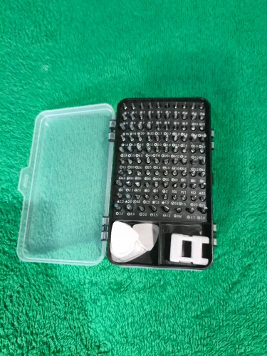 Kit ferramenta com 115 peças jogo Mini Chaves precisão multiuso para celular notebook