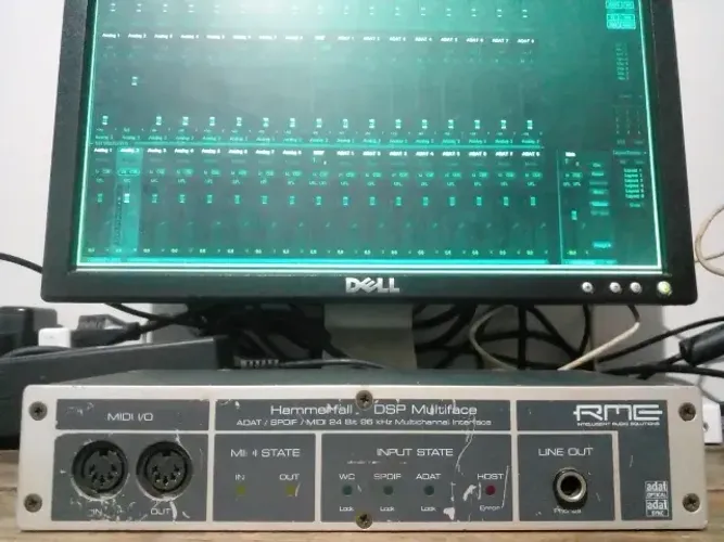 Interface De Áudio Rme Hammerfall Dsp Multiface I 36 Canais