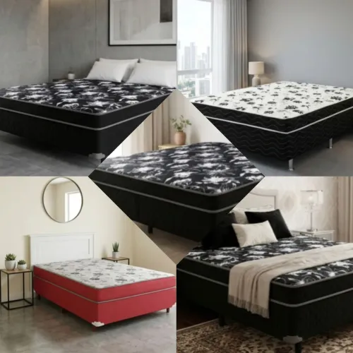 OFERTA DE FÁBRICA: CAMA BOX CONJUGADA CASAL (ENTREGAMOS A DOMICÍLIO)