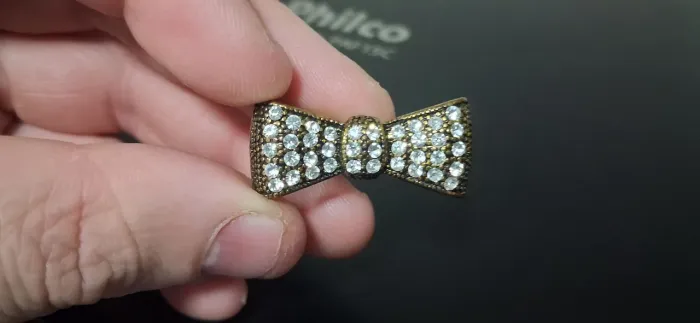 Anel com Forma de Laço Tamanho 14
