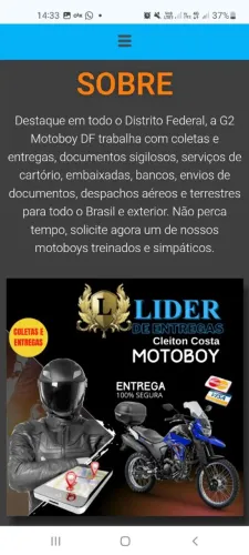 Motoboy Brasília fazemos serviços avulsos