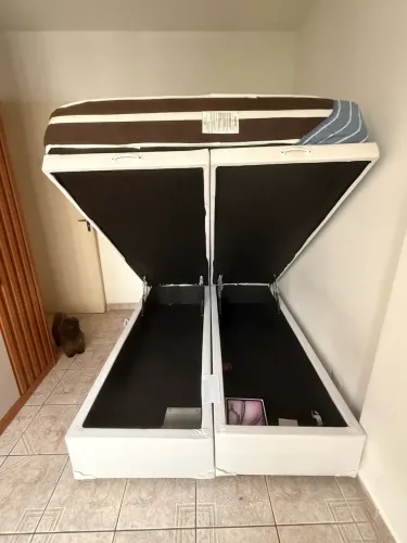 Cama box casal