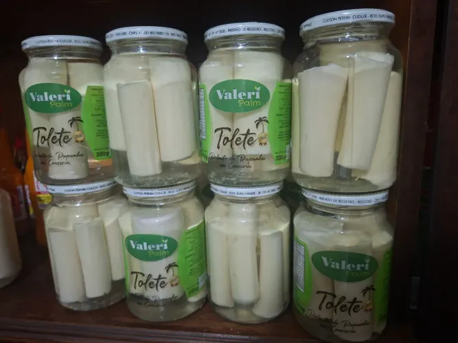 Palmito e azeitona preço de atacado