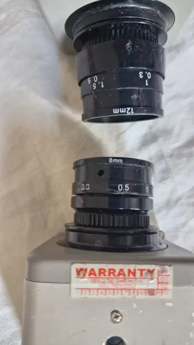 Camera GKB lente Kodo auto iris de 8mm e 12mm 1/4 sensor