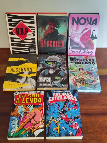 Coleção c/ 8 Livros Ficção/ Terror (Excelente Estado)