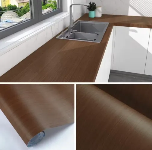 Papel de parede adesivo vinil lavável - 2 rolos
