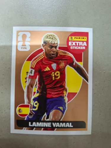 Figurinha Legend do Lamine Yamal (Bronze)