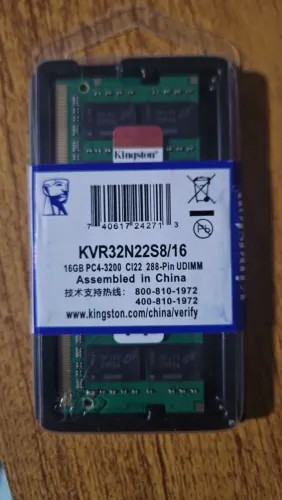 Memória ram 16gb ddr4