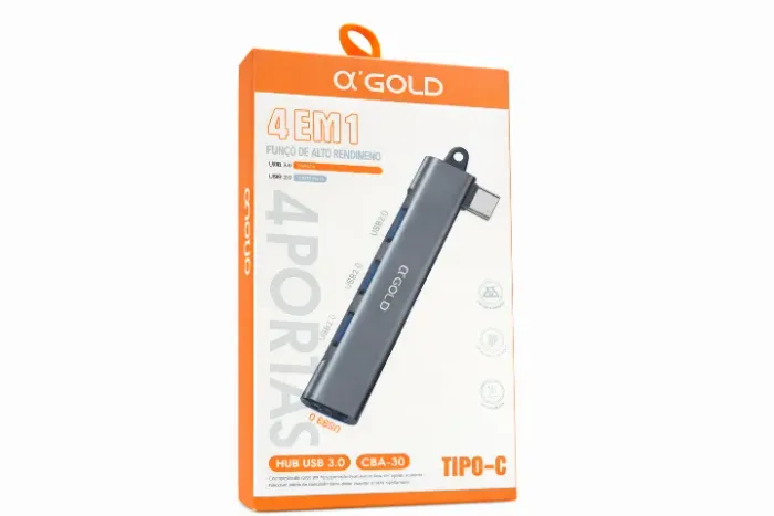 ? Hub 4 em 1 Hub a'Gold - Novo e Lacrado! ?