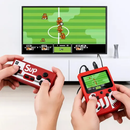 Mini Video Game Portátil 400 Em 1 Jogos Retrô Infantil