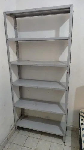 Estante de aço inoxidável 6 prateleiras 2,1m