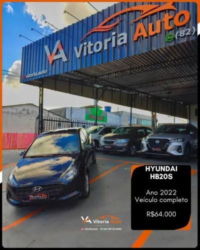 Hyundai HB20S Vision 1.0 Flex 12V MEC 2022