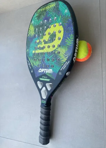 Raquete de beach tenis nova