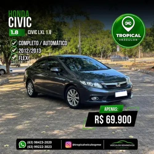 Honda Civic Sed. Lxl/ LXL SE 1.8 Flex 16V Aut. 2013