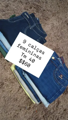 Lote calça feminina