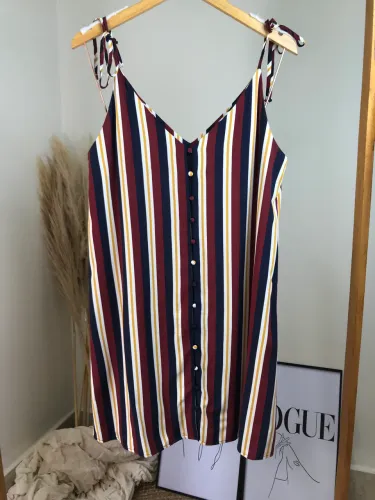 Vestido listrado youcom M