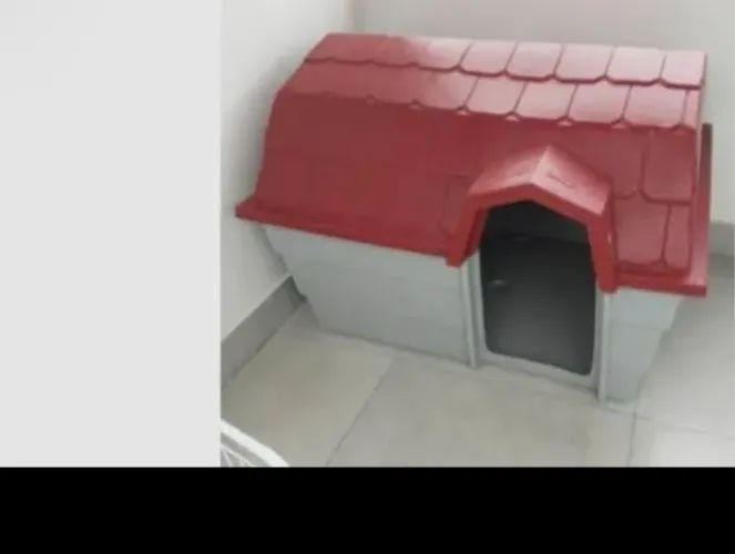 Casa plástica de cachorro porte grande