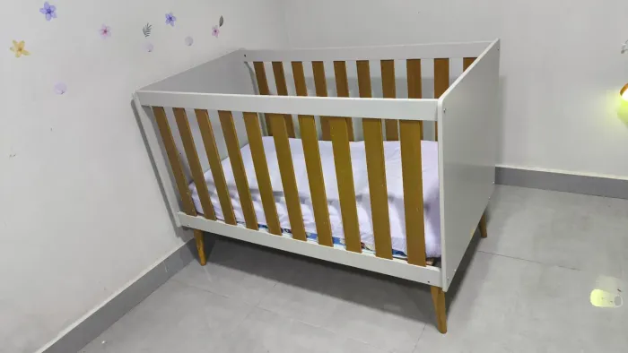 Berço vira cama