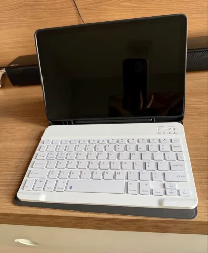 Tablet Samsung Tab s6 lite com teclado