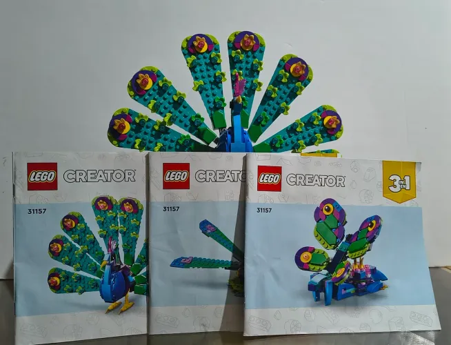 Pavão Creator 3 em 1 Lego