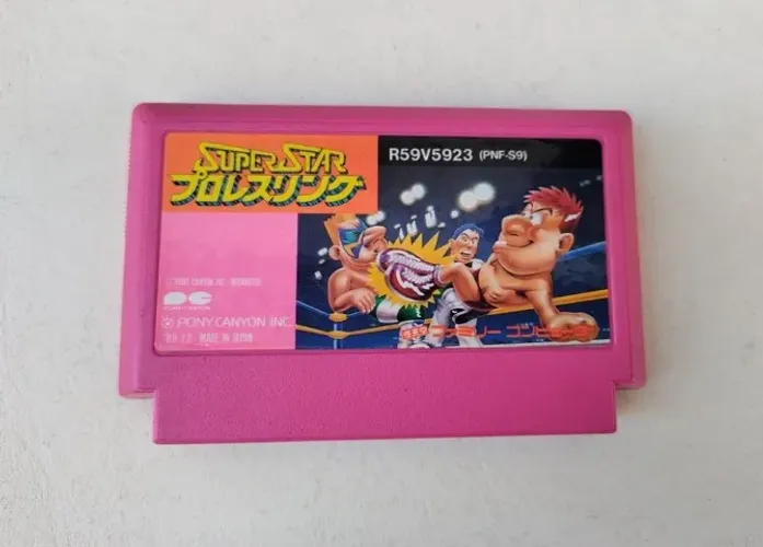 Superstar Pro Wrestling - Original Japonês Para Nes Famicom