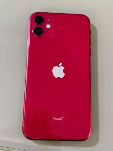 iPhone 11, 64 GB vermelho, conservado, todas as peças originais