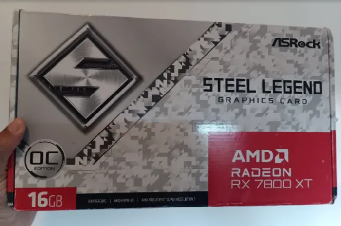 RX 7800xt 16gb Asrock Steel Legend