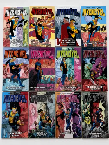 Invencível HQ Volume 1 ao 12