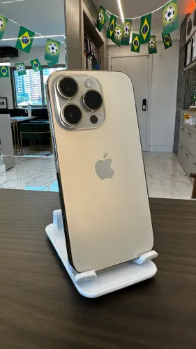 iPhone 14 Pro 128gb Dourado Seminovo / Loja Física 