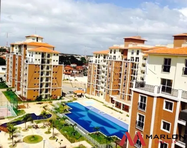 Apartamento Smile Village, 2 quartos, sendo 1 suíte, lado da sombra, área de lazer complet