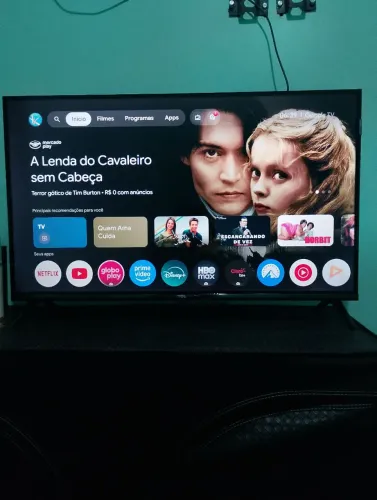 Tv 32 TCL apenas um mês de uso nota fiscal 