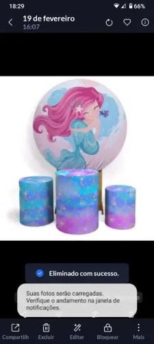 Kit sereia completo