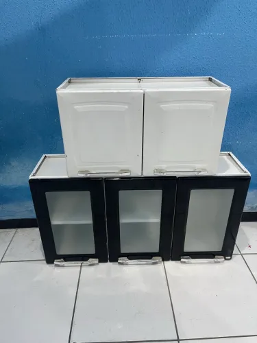 Conjunto aéreo de aço Itatiaia usados 380$