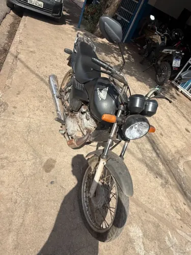 Cg Fan 125 es 2009 preta so checagem detran pra tora valor 3.500