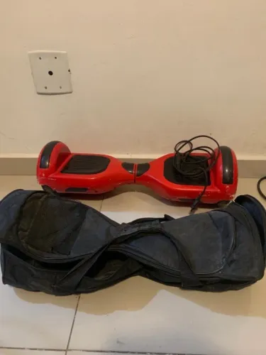 Hoverboard skate elétrico original com Bluetooth e Leds 