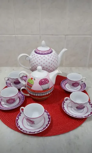Conjunto de xícaras de café
