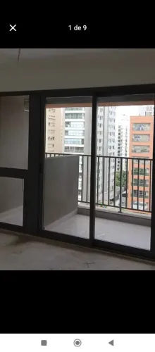 Porta balcão cinza , marca Gold antiruido, 225x180 .