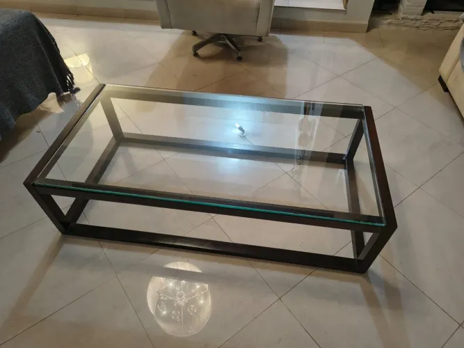 Mesa de centro madeira maciça