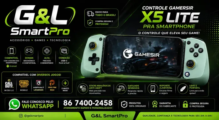 Controle Gamersir X5 Lite