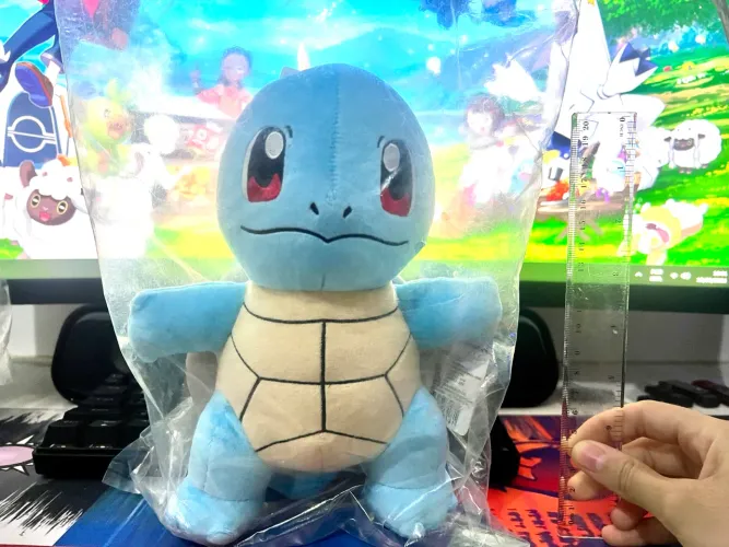 Pelúcia Pokémon Squirtle - NOVO