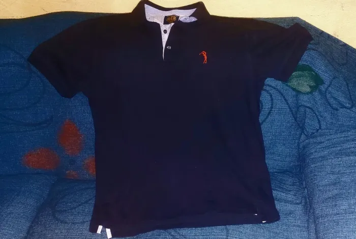 Camisa Polo Aleatory Lisa New Jersey Marinho