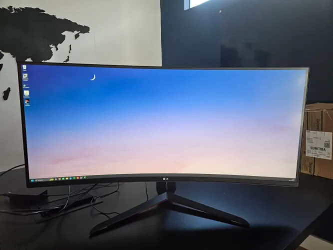 Monitor Gamer LG UltraGear Curvo 34? WQHD UltraWide 3440x1440