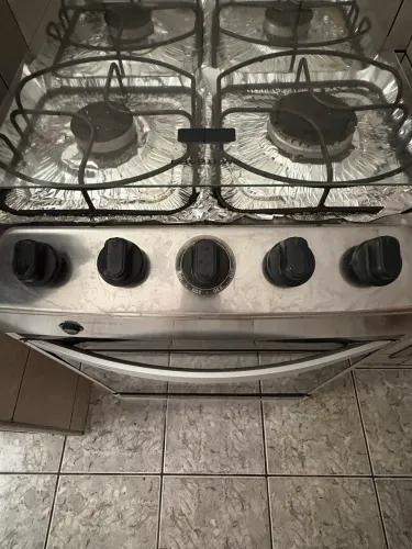 Fogão Brastemp Inox 4 Bocas - Funcionando 100%